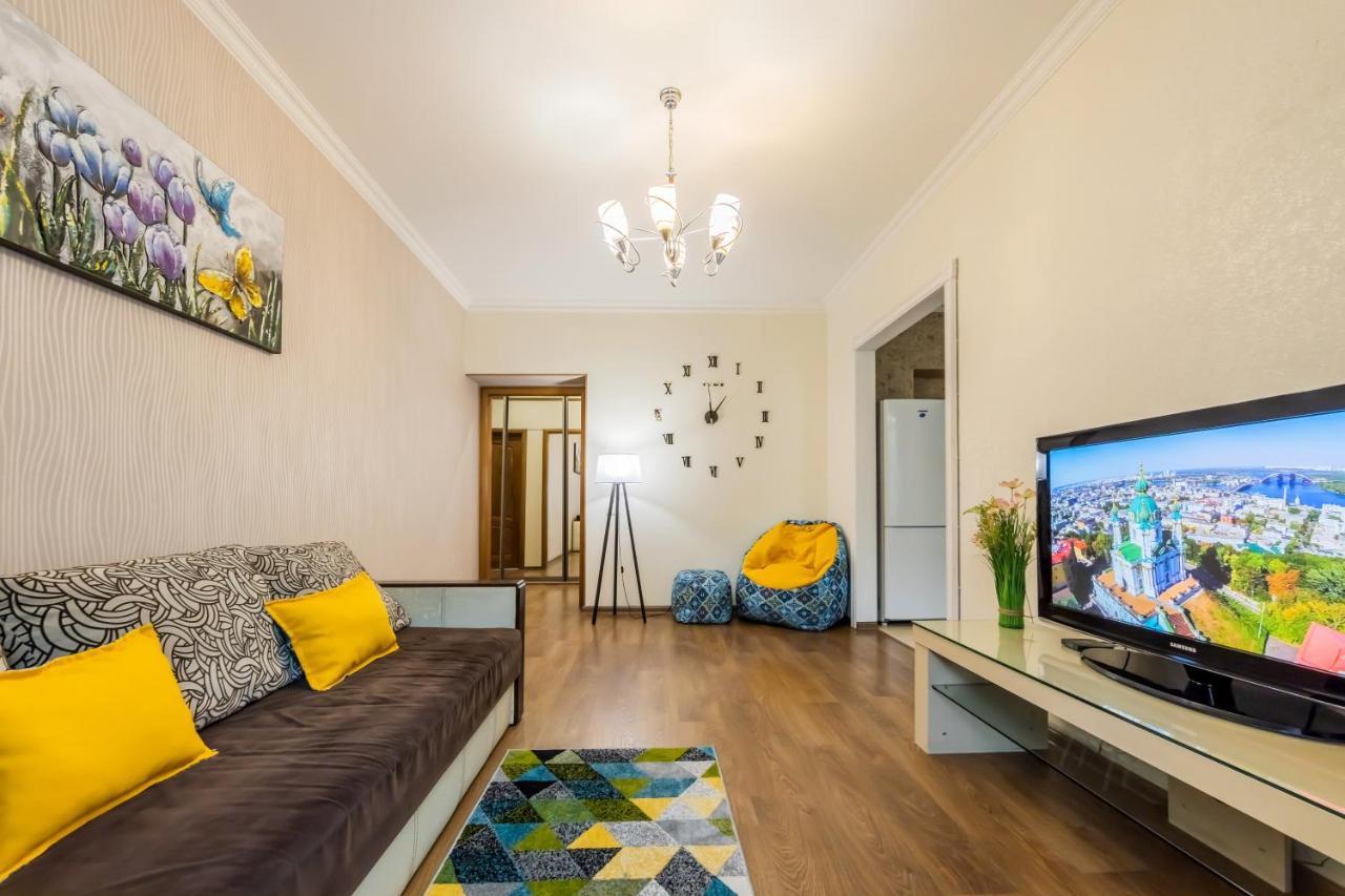 2К Квартира На Шота Руставелі, Бессарабка Kiev Extérieur photo